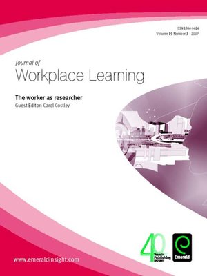 cover image of Journal of Workplace Learning, Volume 19, Issue 3